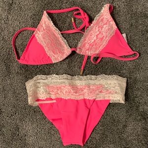 BNWOT Elsa & Rose Lace Bikini
